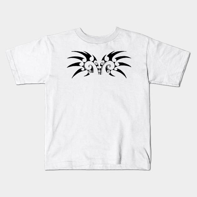 Polynesian inspired tattoo design Kids T-Shirt by Havai'iART&WOOD